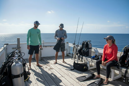 UV Long Sleeve 3rd Reefers Men's Shirt - available in sea foam green, navy, gray and red