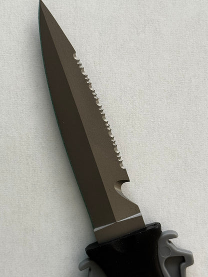 Titanium SCUBA Diving, Spearfishing and Freediving Knife