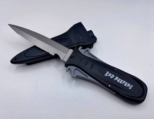 Titanium SCUBA Diving, Spearfishing and Freediving Knife