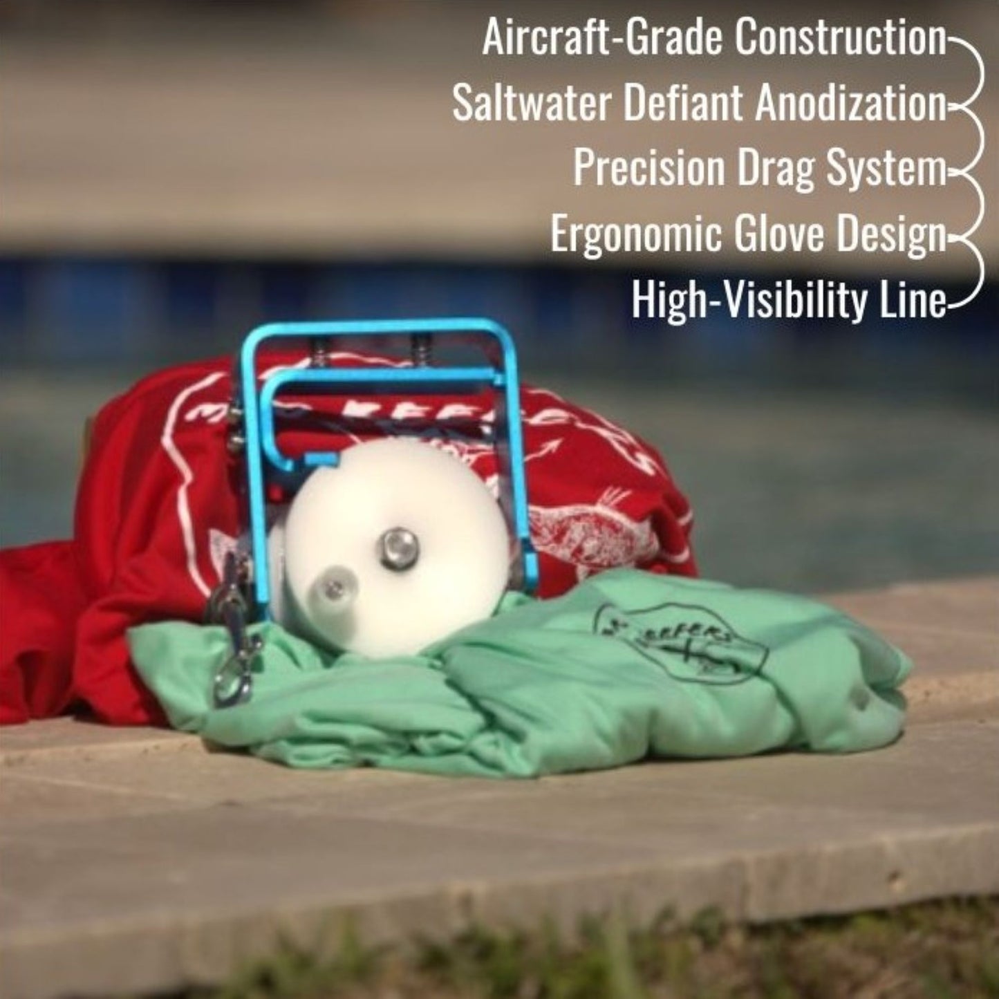 Introducing the TRD3 Aluminum Scuba Diving Reel with Cave Cam