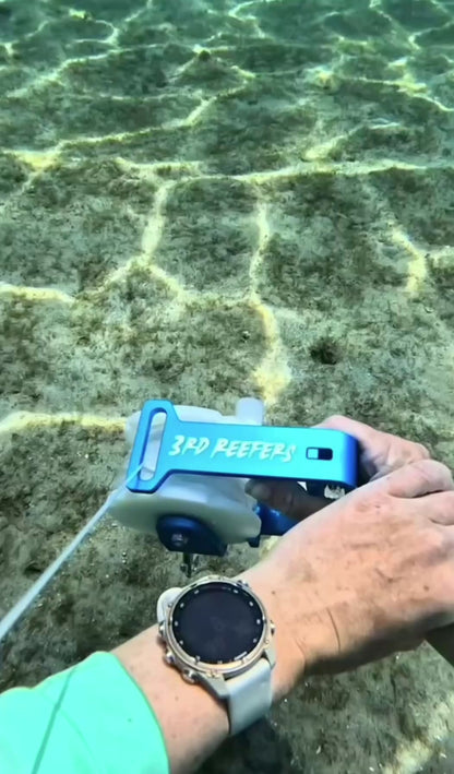 TRD3 Aluminum Scuba Diving Reel with Cave Cam